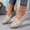 Nuevos Zapatos de Mujer Primavera/Verano 2026 Mocasines Planos Casuales Punta Redonda Zapatos Planos para Mujer Talla Grande Comercio Exterior Zapatos de Mujer Europeos y Americanos