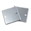 Placa de Cobertura para Caixa de Junção de Metal Tipo 86 Cobertura Quadrada Cobertura Octogonal Cobertura para Caixa de Embutir Cobertura para Caixa de Tomada de Piso Cobertura para Caixa de Interruptor Espessada Sem Furo