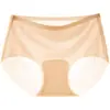 Estilo Novo Primavera e Verão Sem Costura Ultra Fino Seda de Gelo Secagem Rápida Respirável Cintura Média-Alta Tamanho Grande Roupa Íntima Sem Costura de Seda de Gelo