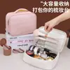 Bolsa de Cosméticos Desmontable con Compartimentos Gran Capacidad para Viaje Bolsas Portátiles de Almacenamiento para Cosméticos Bolsa de Cosméticos Multifuncional Neceser
