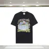Vendas Transfronteiriças de Longo Prazo de Camisetas Casaca de Algodão com Gola Redonda e Manga Curta com Estampas para Homens e Mulheres