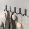 Gancho de Roupa para Hall de Entrada, Armário de Sapatos, Guarda-Roupa, Gancho Redondo para Pendurar Roupas, Gancho de Toalha de Parede para Banheiro, Não Requer Furação
