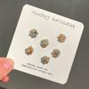 Celebridad de Redes Sociales Más Vendido Joyería de Taladro para Uñas Stack Drill Lujo Ligero Super Brillante Fertilizante Cuadrado Copo de Nieve Perla Stack Drill Accesorios Terminados Taladro Venta al Por Mayor