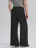 Calça de Yoga Reta Plus Size para Mulheres, Novo Estilo Primavera 2026, Fluida e Emagrecimento, Calça Esportiva Longa Solta para Dança e Fitness