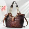 Bolso de Mujer Transfronterizo de Comercio Exterior 2025 Nueva Textura Bolso de Axila Versátil de Alta Calidad Gran Capacidad Portátil para Viajar Bolso de Hombro