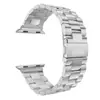 Para iwatch cor aço inoxidável business três elos pulseira de metal applewatch pulseira de metal Apple