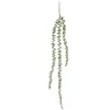 Simulação Planta Carnuda Rattan Pendurado na Parede Lágrimas do Amante Decoração de Engenharia Pendurado na Parede Teto de Borracha Macia Plástico Fake Flower Beads