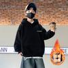 Moletom de Inverno com Capuz para Meninos, Estilo Coreano Casual Pulôver para Crianças, Macio e Resistente ao Frio, Quente