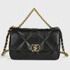 2024 Verano Nuevo Estilo Estilo Chanel Cadena de Diamantes Bolso Cuadrado Pequeño Bolso de Hombro Cruzado Bolso de Mano para Mujer Bolso de Sensación de Alta Gama