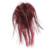 Clipe de Cabeça para Galinheiro Cabeça de Bola Grampo de Peruca Anel de Cabelo Prato Fofo Artefato de Cabelo Pacote de Cabelo Simulado para Rabo de Cavalo Adereço de Cabeça para Pessoa Preguiçosa