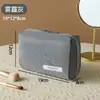 Bolsa de Maquillaje para Colgar, Neceser de Gran Capacidad, Separación Seco y Húmedo, Material de Malla, Se Puede Colgar, Bolsa de Maquillaje