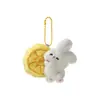 Colgante de peluche original de Festival de Medio Otoño, llavero de cadena de cuentas de conejo lindo de Festival de Medio Otoño, decoración colgante de muñeca de dibujos animados, venta al por mayor de regalos