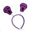 Decoraciones de Halloween para niños, fiesta de máscaras, espectáculos, diademas, suministros, calabaza, bruja, calavera, diadema, decoración