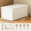 Caja de Almacenamiento de Ropa Tipo Cajón Almacenamiento y Organización para el Hogar y la Cocina Caja de Almacenamiento de Plástico Caja de Almacenamiento de Cosméticos de Escritorio