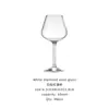 Venta directa del fabricante: Decantador de Cristal, Copa de Gran Capacidad, Copa de Vino Tinto, Alto Valor Estético, Decantador en Forma de U con Esmalte Rosa