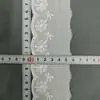 Tecido de Renda Rayon 3-7cm Bordado Perfurado Roupas Renda Lingerie Roupas Infantis Acessórios de Renda Pode Ser Tingido