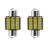 Luces LED para coche, luces interiores, disipación de calor de doble punta 3014, luces de techo de alto brillo, luces de matrícula, bombillas modificadas para el interior del coche