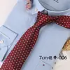 Corbata de Hombre de Moda para Negocios 7cm Atada a Mano Accesorios Casuales para Vestido Traje Profesional Venta al por Mayor Directa de Fábrica