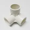1- Tê Estéreo de PVC-U 1.0/4 polegadas 40pvc Tê Estéreo de Plástico DN32pvc-u Tê Estéreo para Abastecimento de Água