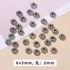 Jingde Joias DIY Acessórios para Joias de Liga Prata do Tibete Padrão Martelado Pulseira Contas Espaçadoras Anéis Redondos Pequenos Pingentes Atacado