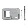 Adecuado para Cubierta Protectora de Silicona Anticaída para Lente de Cámara Deportiva Dji Osmo Action3/4/5Pro Accesorios