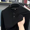 Sudadera Casual Cálida de Invierno para Hombre, Camiseta Base de Manga Larga, Camiseta Térmica de Doble Cara con Cuello Semi Alto para Hombre, Venta al por Mayor