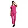 Nueva Ropa de Trabajo Médica de Manga Corta Transfronteriza, Uniformes de Hospital para Pacientes Externos, Uniformes Médicos Duraderos para Especialidades Bucales