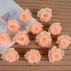 Cabezas de Flores de Rosa Artificiales al por Mayor para Boda DIY Flores Falsas Hechas a Mano, Decoración de Pared de Flores Arco, Flores de Plástico Seda, Arreglos Florales