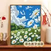 Cavalo e Flor Flores de Ano Novo Cavalo DIY Pintura a Óleo Digital Colorir Pintado à Mão para Iniciantes Decoração de Sala de Estar Pintura Acrílica Atacado