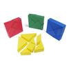 Brinquedos Infantis 4 Cores 28 Peças Pacote Tangram de EVA Materiais de Aprendizagem de Matemática Auxílios de Ensino Modelo Tangram de EVA