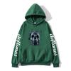 Deftones Caveira Preto Banda Moletons Masculino Punk Hip Hop