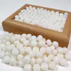 Jade Branco Bodhi Contas Espalhadas Contas Redondas Contas Cilindricas Contas Maçã Bodhi Artesanal Acessórios DIY Contas de Buda Material de Contas Atacado