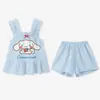 Nuevo Conjunto Casual de Dos Piezas para Niñas 2026, Moda de Verano, Ropa Exterior Ligera, Pijama, Ropa para Casa, Camisola sin Mangas y Shorts