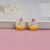 Resina Juguete de Comida Material DIY Pegamento de Crema Accesorios para Joyería Pastel Helado Rollo Taza de Agua Parche Funda para Teléfono Móvil Pasador