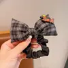 Goma para el pelo de encaje con lazo para niñas, Cuerda para el pelo dulce que no daña el pelo, Goma para moño, Banda elástica para bebé