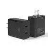 Cargador Samsung US de 45 W con cabezal de carga rápida compatible con Samsung S24, Apple 15 y Huawei M. Protocolo completo. Fuente de fábrica.