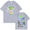Camiseta Gráfica Punk Rock Green Day Dookie para Hombre y Mujer Camiseta Retro Gótica de Manga Corta