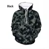 Sudaderas con capucha largas para hombre y mujer, nuevas de otoño e invierno, con estampado de camuflaje, sudaderas casuales de moda para exteriores