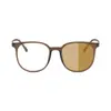 Óculos da Moda com Mudança de Cor Estilo Influenciador, Óculos de Grau Simples Ultra-Leves Estilo Coreano Alta Definição, Armação Oval Versátil L