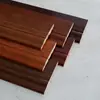 Rodapié de Madera Maciza Nórdica, Azulejo de Esquina para Rodapié, Línea de Pie de Madera Maciza Horneada en Blanco 10cm, Línea de Pie de Esquina de Madera