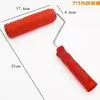 Rodillo de goma con veta de madera lámina con veta de madera 3 pulgadas 6 pulgadas Pintura artística herramienta de impresión de veta tirada de acero inoxidable