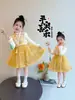 Nuevo Vestido de Estilo Chino para Niña, Moda Primaveral Elegante y con Estilo, Vestido Tradicional de Princesa China para Bebé, Conjunto de Dos Piezas para Primavera y Otoño