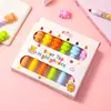 Resaltador Creativo Oso Fragancia Frutal Resaltador Marcador Estudiante Aula Bolígrafo para Cuaderno Marcador Oficina
