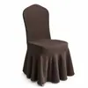 Funda elástica para silla de crepé más vendida de Amazon para banquetes de hotel y fiestas, universal, resistente a las manchas, antideslizante, funda para silla personalizable