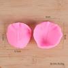 2 piezas de hojas y pétalos molde de silicona con clip para pastel, molde de azúcar, juego de combinación opcional multiestilo