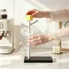 Bonito estante de almacenamiento de tazas de Mario, portavasos con forma de árbol, estante para tazas de café y té de mesa, estante colgante para tazas