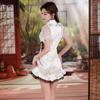 Miau Belleza Nuevo Estilo Chino Cuello Dividido Vestido de Maid Sexy Guofeng Cheongsam Subcultura Y2K Ropa de Verano