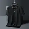 Camisa Polo para Hombre Verano Nuevo Estilo Camisa Polo con Cuello Camisa Cultural Ropa de Trabajo Pareja de Negocios Camiseta de Manga Corta