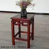 Suporte de Flores em Madeira Maciça para Uso Doméstico, Banqueta de Flores de Chão, Prateleira de Madeira para Bonsai, Estilo Chinês e Europeu, Unidade Única Interna