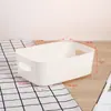 Caja de Almacenamiento de Plástico para Escritorio Caja Organizadora de Cosméticos Canasta de Almacenamiento para Artículos Varios y Snacks Caja de Almacenamiento para el Hogar Cocina Venta al por Mayor